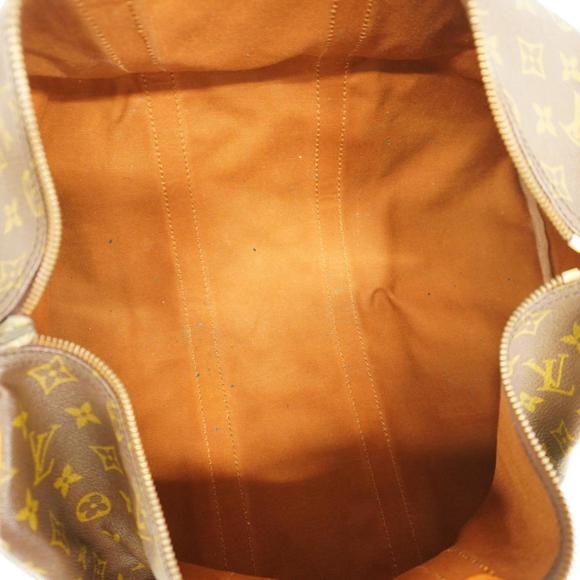 Louis Vuitton Boston Bag Monogram Keepall 45 M41428 Brown Men's Women's - Picture 4 of 16